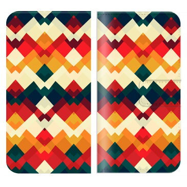 iPhone XR ケース 手帳型 ネイティヴ柄 デザイン ボヘミアン エスニック アジアン エスニック ネイティブ アジアン サーフ ハワイアン アウトドア アメカジ オシャレ ユニセックス ベージュ ブラウン ブルー ピンク グリーン