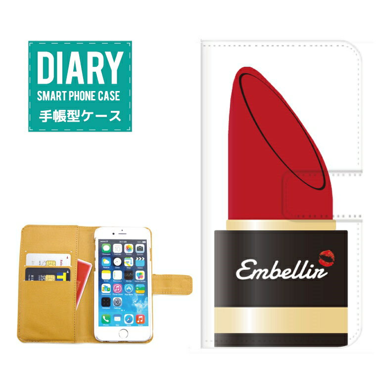 iPhone 13 P[X 蒠^ iPhone13  Lipstick bvXeBbN fUC Embellir Ax[ Beauty r[eB[ Cosme RX q GIRLS GIRLY K[[ g bv O  bh sN u[