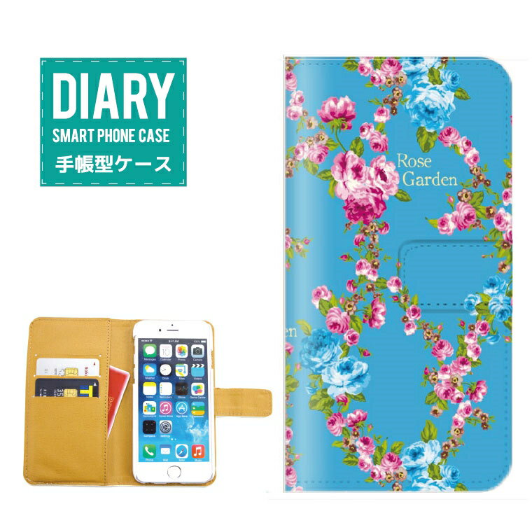 Disney Mobile DM-01J P[X 蒠^ (V)  Flower t[ fUC ROSE GARDEN [Y ԕ K[f J[ JCC