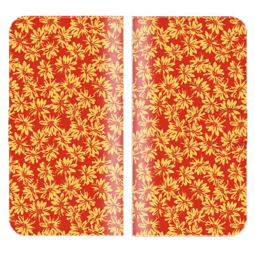 ARROWS M01 ケース 手帳型 (ML) 送料無料 Daisy デイジー デザイン ヒナギク 雛菊 花 フラワー カラー カワイイ オシャレ ホワイト イエロー ブルー レッド イエロー レッド オレンジ