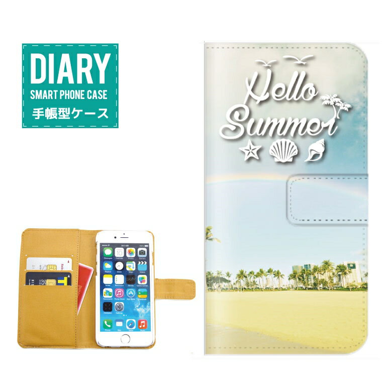 iPhone5c P[X 蒠^  Hello Summer fUC ALOHA An V̖ Palm tree nCA BEACH r[` SURF T[t [Ă i l L VF O[ u[ zCg IW JCC