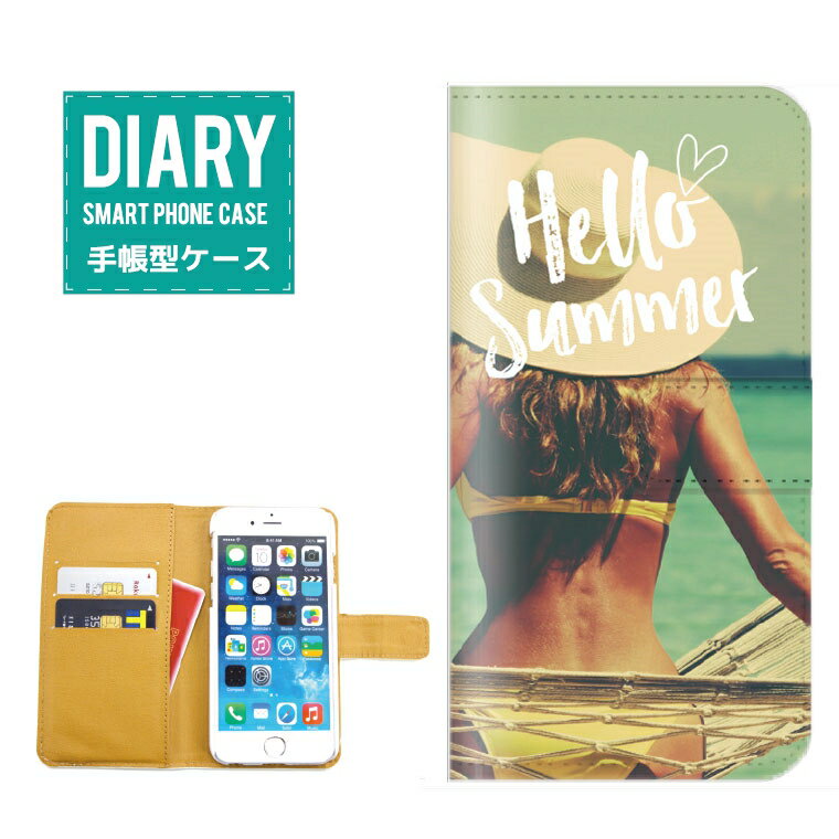 AQUOS Xx2 mini 503SH P[X 蒠^ (M)  Hello Summer fUC ALOHA T}[ Aloha An nCA BEACH r[` SURF T[t  rLj i l L VF