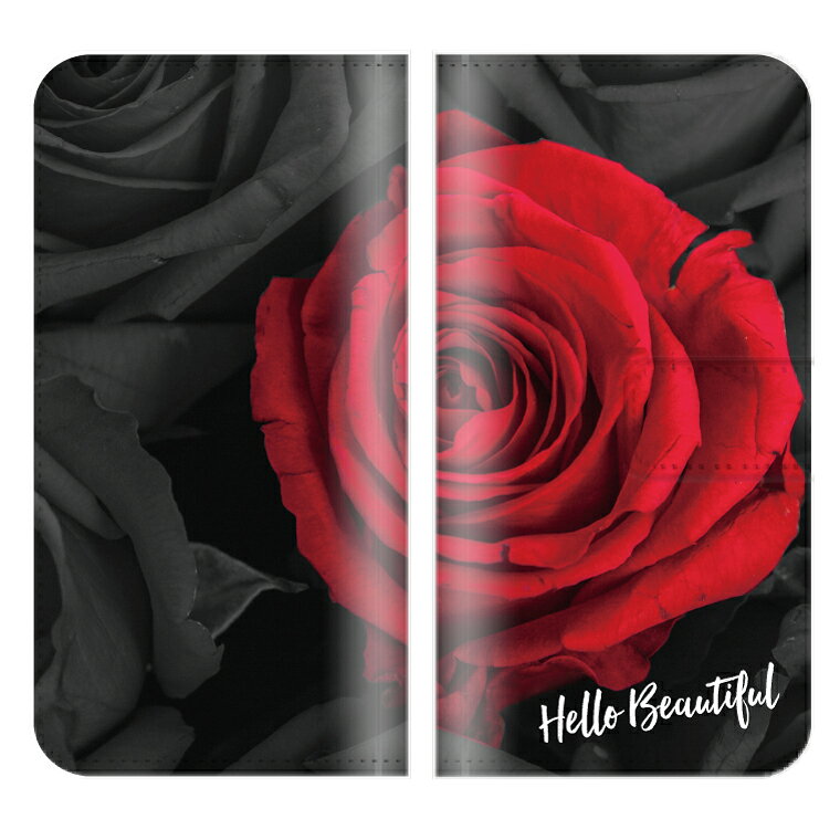 Xperia 10 IV ケース 手帳型 Xperia10IV 送料無料 フラワー デザイン プルメリア ローズ Flower Rose Plumeria 花柄 花 オシャレ ガーリー Girly カラー レッド イエロー パープル ハワイアン