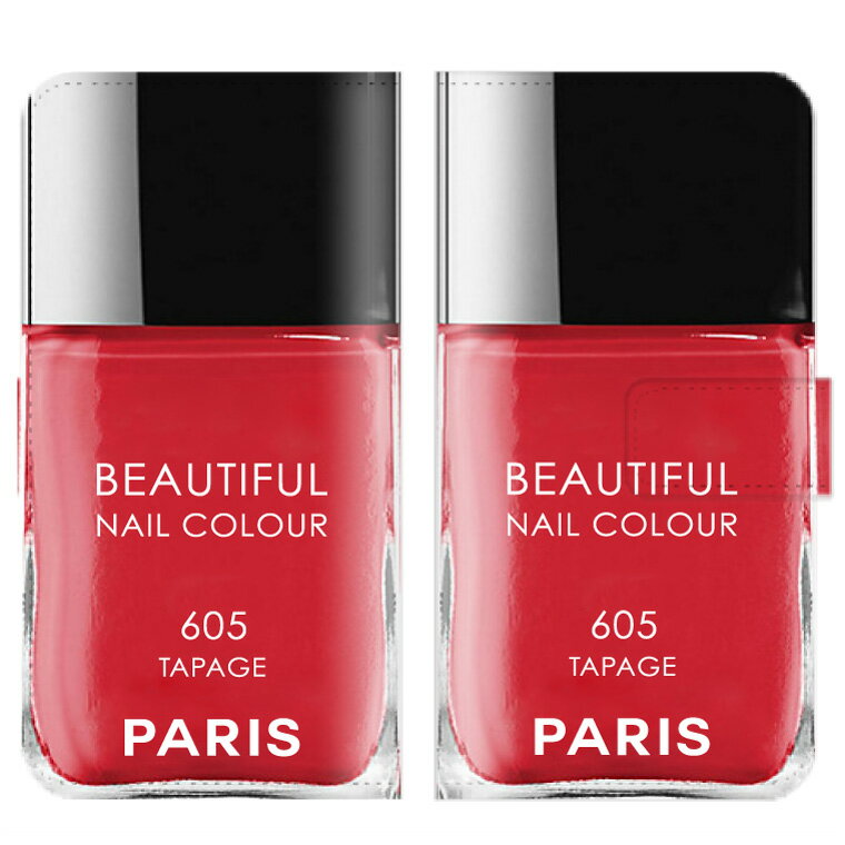 Android One S1 手帳型ケース (V) 送料無料 Beautiful Nail Colour ネイル カラー デザイン ネイルボトル PARIS トレンド GIRLY ガーリー