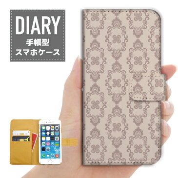 iPhone5sケース 手帳型 送料無料 ガーリー デザイン フラワー 花柄 Flower イチゴ ストロベリー ダマスク オシャレ 女子 カワイイ