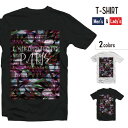 Tシャツ メンズ 半袖 レディース 半袖 おしゃれ ブラック ホワイト I'M IN LOVE WITH THE PARIS フラワー アート Flower Art かわいい ホワイト