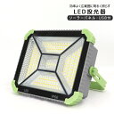 LED 投光器 ソーラーパネル付き 充電式 リモコン付き 昼光色 SOS警告灯 緊急時 防災グッズ 防水 屋外 作業灯 ワークライト キャンプ 釣り アウトドア(2)