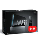 Wii 【新品】【在庫限り】【安心保障】Wii 本体 黒 クロ (「Wiiリモコンジャケット」同梱) BLACK RVL-S-KJ Nintendo 任天堂 ニンテンドー 4902370517811