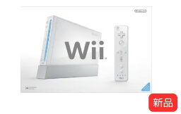 WII 【新品】【在庫限り】【安心保証】Wii本体 (シロ) (「Wiiリモコンジャケット」同梱) 【レビューキャンペーン実施中】