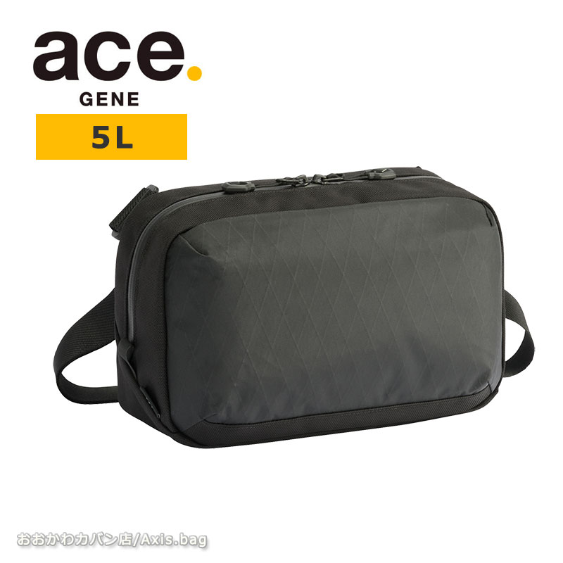 Rakuten - ＼10%OFFクーポン／エースジーン ace.GENE ラグレンティスクロスX ショルダーバッグ 横型 撥水 20062 人気 メンズ 斜め掛け シンプル