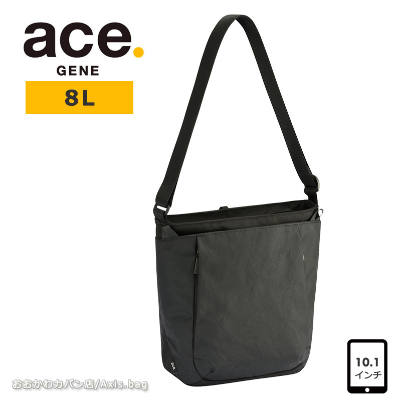 乐天商城 - エースジーン ace.GENE ラグレンティスクロスX ショルダーバッグ 縦型 撥水 20065 人気 メンズ 斜め掛け シンプル