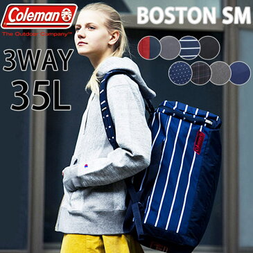 3WAYボストンバッグ リュックサック リュック BOSTON SM 修学旅行 コールマン Coleman 35L COLORS カラーズ