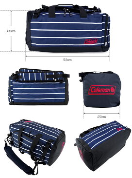 3WAYボストンバッグ リュックサック リュック BOSTON SM 修学旅行 コールマン Coleman 35L COLORS カラーズ