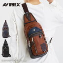 アビレックス アヴィレックス AVIREX ワンショルダーバッグ ボディバッグ STUART スチュアート AX5001 メンズ レディース ブランド 人気 ミ...