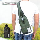 Bianchi ボディバッグ メンズ ボディバッグ ワンショルダーバッグ NBTC01A ビアンキ Bianchi ブラック