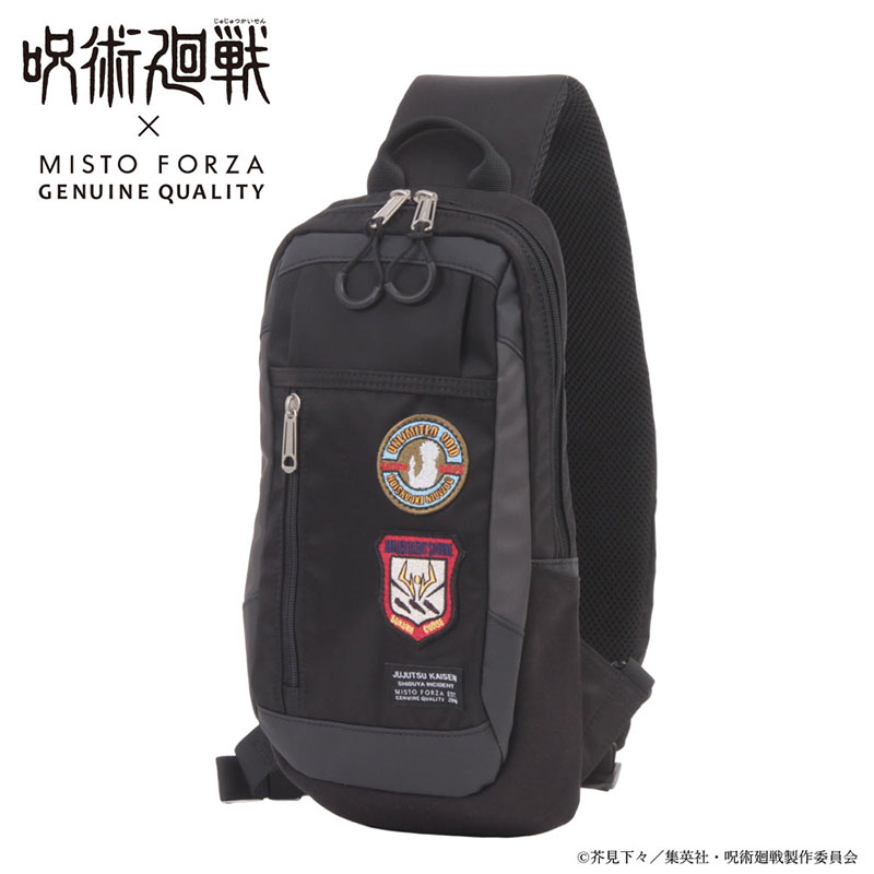 楽天Axis.bag【購入特典付き】呪術廻戦 ミストフォルツァ ボディバッグ ワンショルダー FMJ13 呪術廻戦モデル　TVアニメ「呪術廻戦」と「MistoForza」との初コラボレーションアイテム