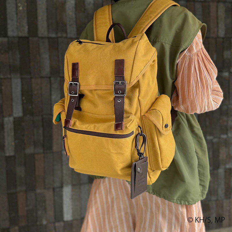 僕のヒーローアカデミア DEKUリュック ODHA30 マスタード メンズ レディース キッズ 緑谷出久 A4 通学 ..