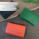 キャサリンハムネット ロンドン KATHARINE HAMNETT LONDON コインケース付き4連キーケース MINERAL ミネラル 490-50700 ミドルウォレット 牛革 本革 レザー ブランド 人気 正規取扱店