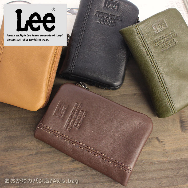 乐天商城 - リー Lee 2つ折り財布 loose II ルーズII 320-2113 二つ折り財布 本革 メンズ レディース ブランド シンプル おしゃれ 正規商品 正規取扱店