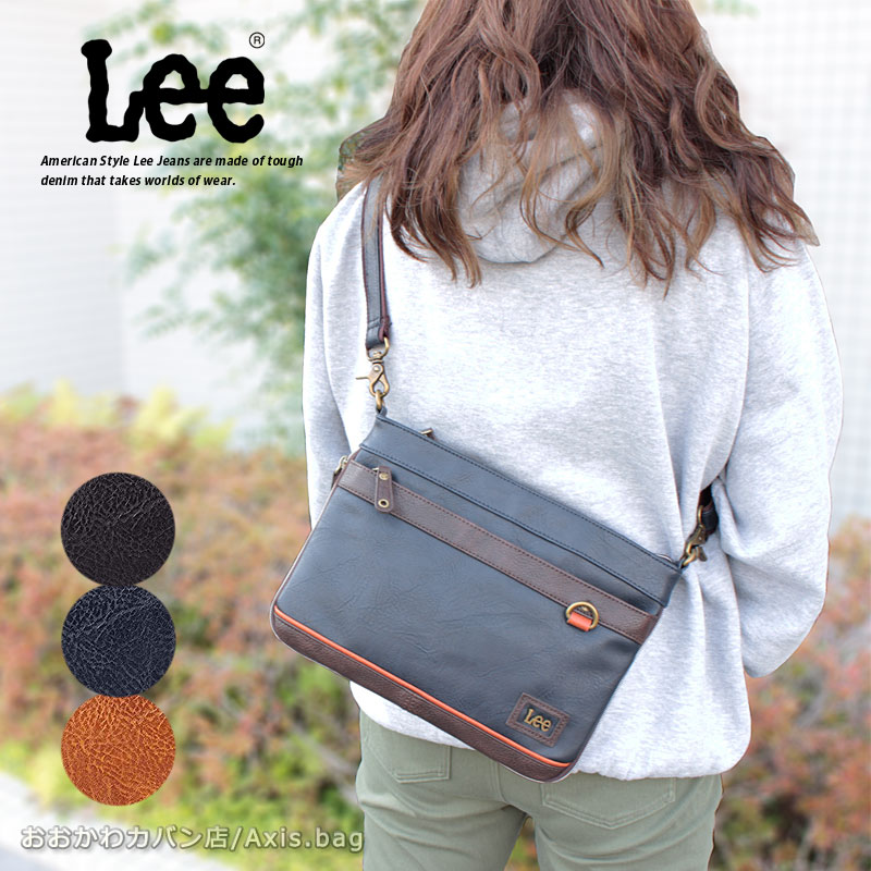 リー サコッシュ レディース リー Lee 2WAY マチ拡張 クラッチバッグ サコッシュ インフィニティ infinity 320-3103