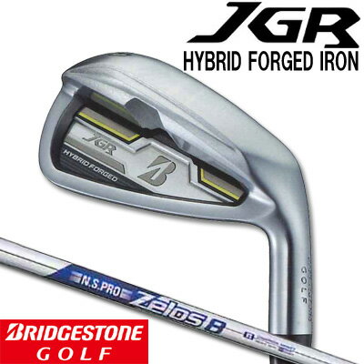 【JGR HD】【15年】ブリヂストン ゴルフ JGR HYBRID FORGED単品アイアン N.S.PRO Zelos8スチール【10522】