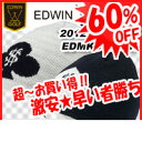 【12秋冬】【60％OFF】EDWIN GOLFニットキャップ EDMKC1235W【ネコポス配送可】