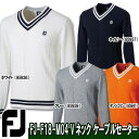 【SALE】【18秋冬】フットジョイ FJ-F18-M04 Vネック ケーブルセーター【11183】