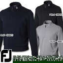 【SALE】【18秋冬】フットジョイ FJ-F18-M09 ドロップニードル ハーフジップジャケット【10711】