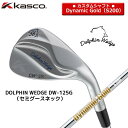 【◎カスタム在庫/DW-125G/クロム】キャスコ ドルフィンDW-125Gウェッジ(メンズ)DynamicGold(S200)【12995】