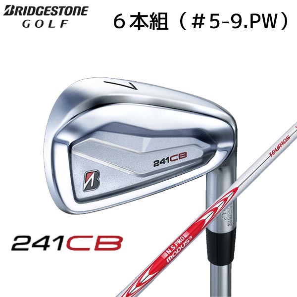 Rakuten - 【取寄せ】【241CB】ブリヂストン 日本正規品 6本組（＃5-9.PW）メンズ アイアン N.S.PRO_MODUS3_TOUR105スチール【40107】