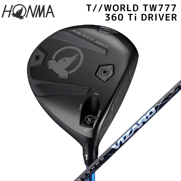 Rakuten - ●【取寄せ】【TW777 360 Ti W1】本間ゴルフ【日本仕様】ドライバー VIZARD_BLUEカーボン【40516】