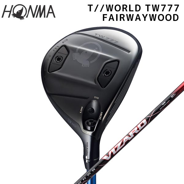 Rakuten - ●【取寄せ】【TW777 FW】本間ゴルフ【日本仕様】フェアウェイウッド VIZARD_REDカーボン【40526】