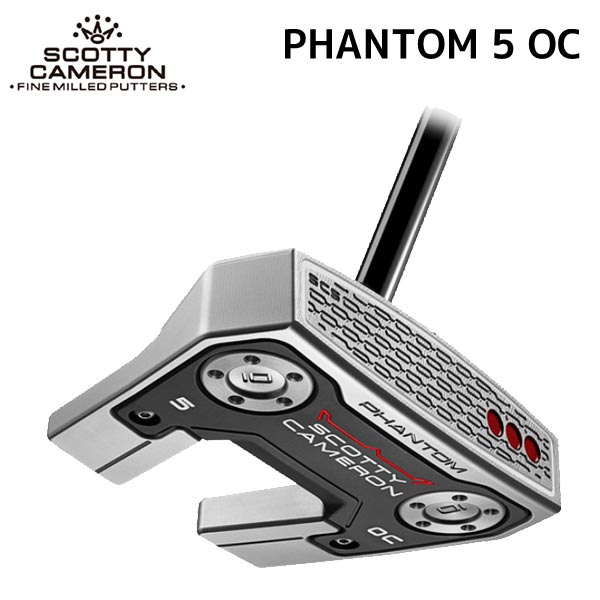 Rakuten - ●【26 PHANTOM】【ファントム5 OC】タイトリスト スコッティ キャメロン 日本正規品 パター【50180】