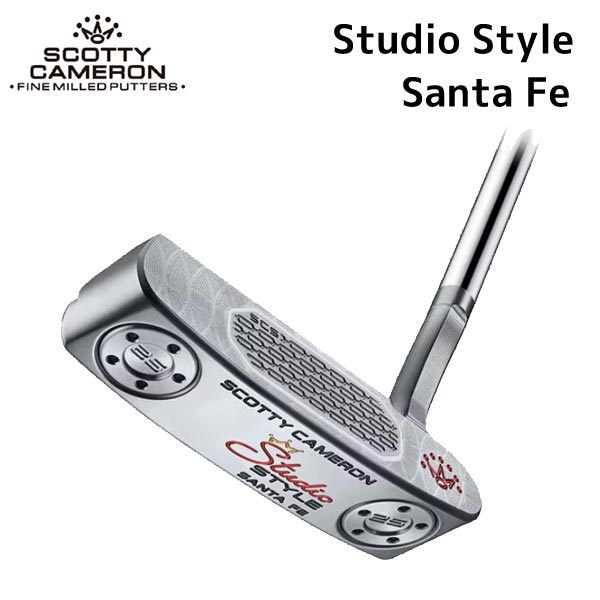 乐天商城 - 【6/18閉店】●【新製品】【26 STUDIO STYLE】【SantaFe】タイトリスト スコッティ キャメロン 日本正規品 パター スタジオスタイル【50191】