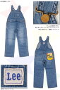 【10%OFF】130～160cm ベビーキッズ Leeリー オーバーオール/OVERALLS/デニム/ヒッコリーLK6137_456_436_400_624_675_404アクス三信/AXS SANSHIN/サンシン【税込￥8910（本体価格￥8100）】 3