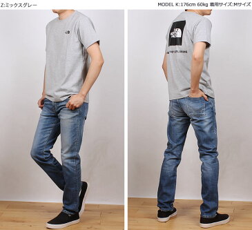 THE NORTH FACE ザ ノースフェイス S/S Back Square Logo Tee ショートスリーブ バックスクエア ロゴTシャツNT32144_Z_NY_K_KSアクス三信/AXS SANSHIN/サンシン【税込¥4620(本体価格¥4200)】
