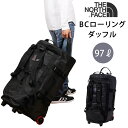 THE NORTH FACE ザ ノースフェイス BCローリングダッフル BC Rolling Duffel キャリーバッグNM82363_K アクス三信/AXS SANSHIN/サンシン【税込￥41690（本体価格￥37900）】