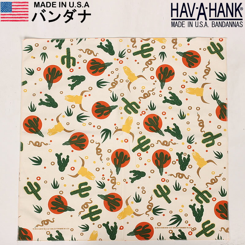 HAV-A-HANK　ハバハンク バンダナ（ワイルドウエスト）HAVAHANK_NOV753