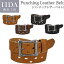 Punching Leather Belt (ѥ 쥶٥)٥Τ˥ѥ!!Ĺ˼/ܥ/IK4013/AXS SANSHIN/󥷥ǹ2750βʡ2500ˡ