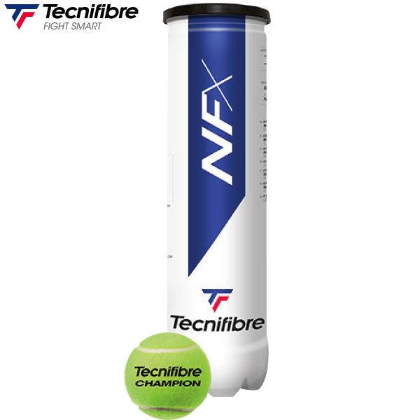 テクニファイバー エヌエフエックス TECNIFIBRE NFX TBA4NF1 4球入 硬式 テニスボール 練習球