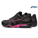 【SALE】ASICS　プレステージライト4OC　PRESTIGELYTE 4 OC　2023SS　アシックス　1043A013-001　ユニセックス　BLACK×GUNMETAL　テニスシューズ　オムニクレー 2