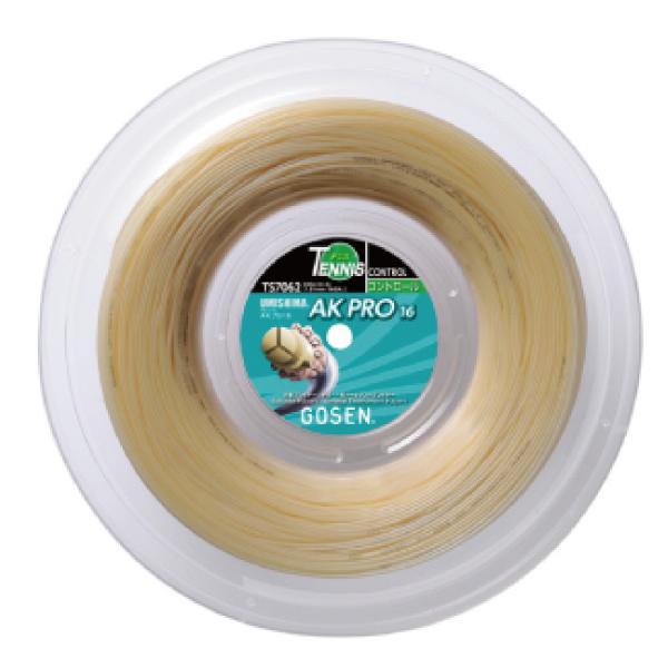 【お買い物マラソン期間★ショップ最大P10倍】ゴーセン AK プロ GOSEN AK PRO 240m ロール TS7082 TS7062 硬式 テニス ストリング ガット