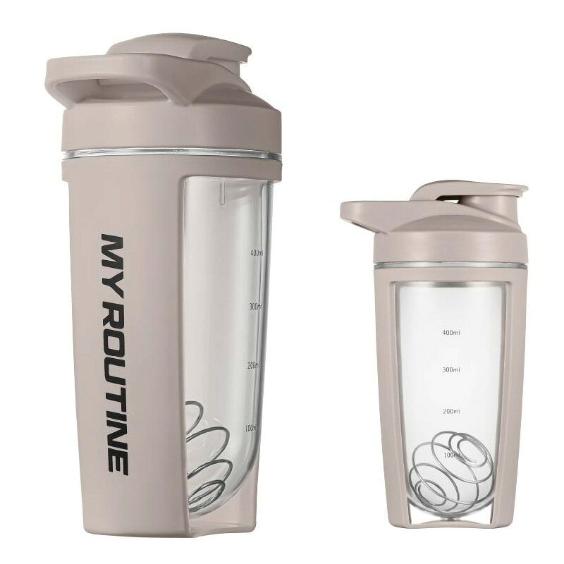 マイルーティーン シェーカークラッシック＜グレー＞500ml プロテインシェーカー ...