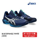 \期間限定ポイント最大5倍/ASICS ソリューションスピード FF 3 オールコート 1041A438-400 2024FW 軽量 メンズ テニス シューズ ...