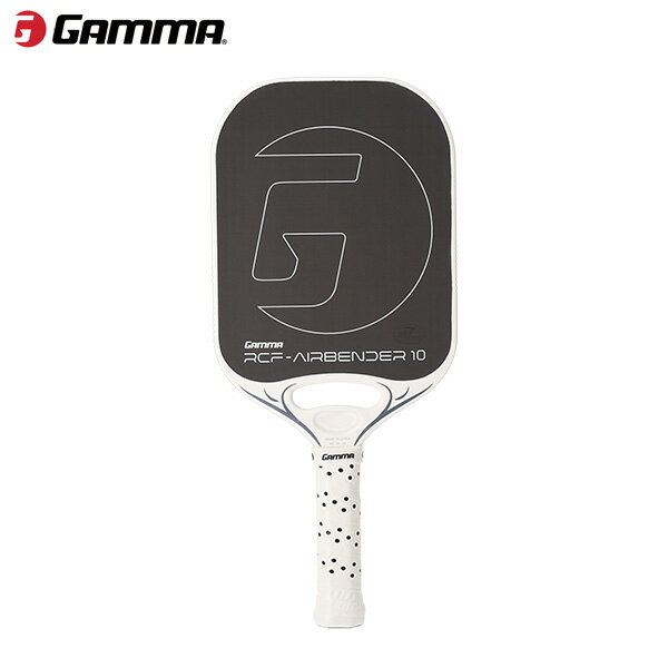 Rakuten - 【3日20時〜スーパーSALE終了まで店内最大P10倍】GAMMA ピックルボールパドル RCF AIRBENDER 10 PICKLEBALL PADDLE ラケット ガンマ エアベンダー BLACK 黒 ブラック 10mm 試合 ゲーム
