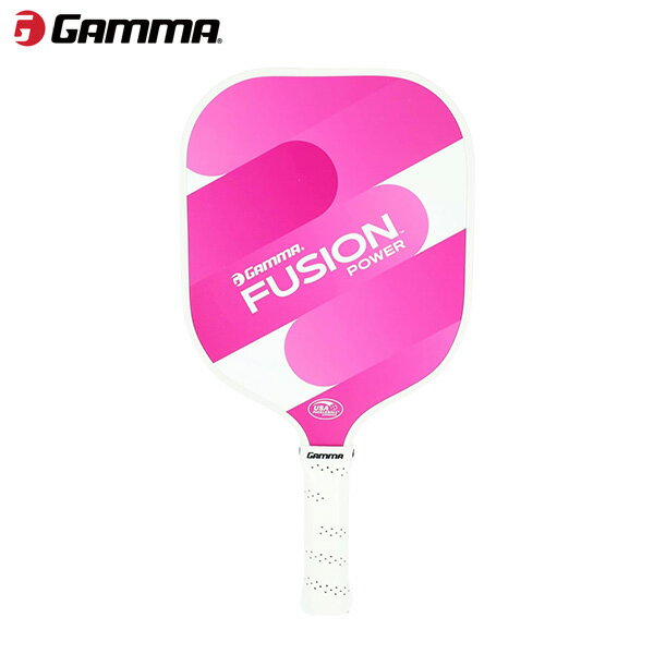 Rakuten - GAMMA ピックルボールパドル FUSION POWER (ピンク) PICKLEBALL PADDLE ラケット ガンマ PINK 13mm 試合 ゲーム 初心者