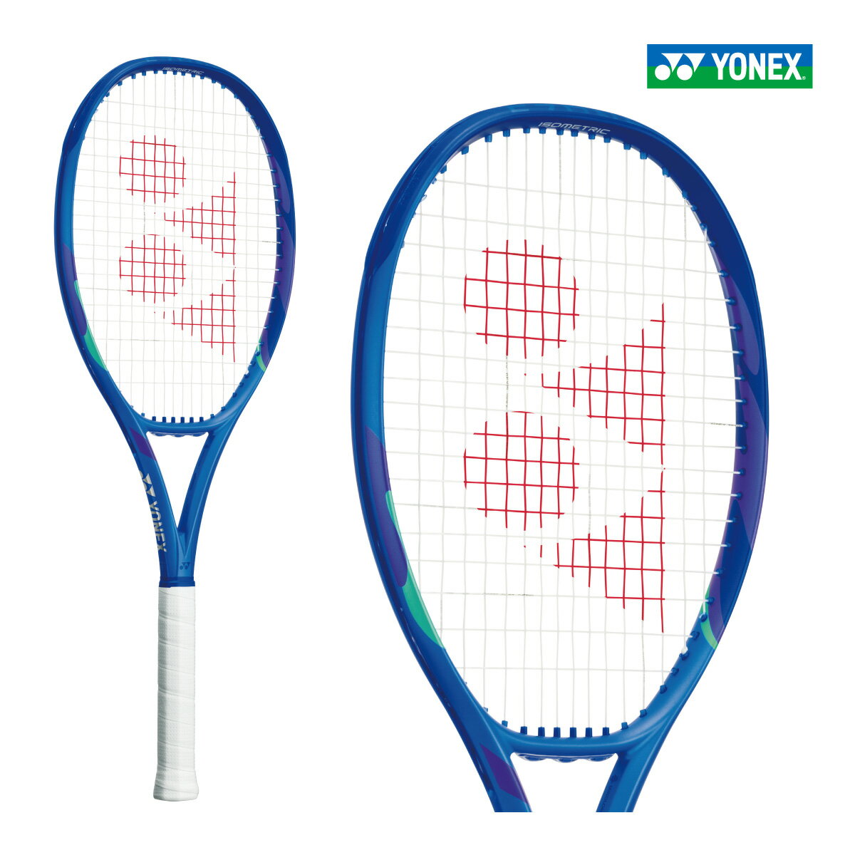 【25日0時〜26H限定★ショップP最大10倍】YONEX イーゾーン100SL ブラストブルー 超軽量 オールラウンドモデル 08EZ100S 2025S...
