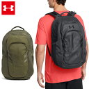 【GW限定セール商品】アンダーアーマー UAハッスル6.0 プロ バックパック ユニセッス 25SS ブラック カーキ 31L (1384671) バッグ リュ...