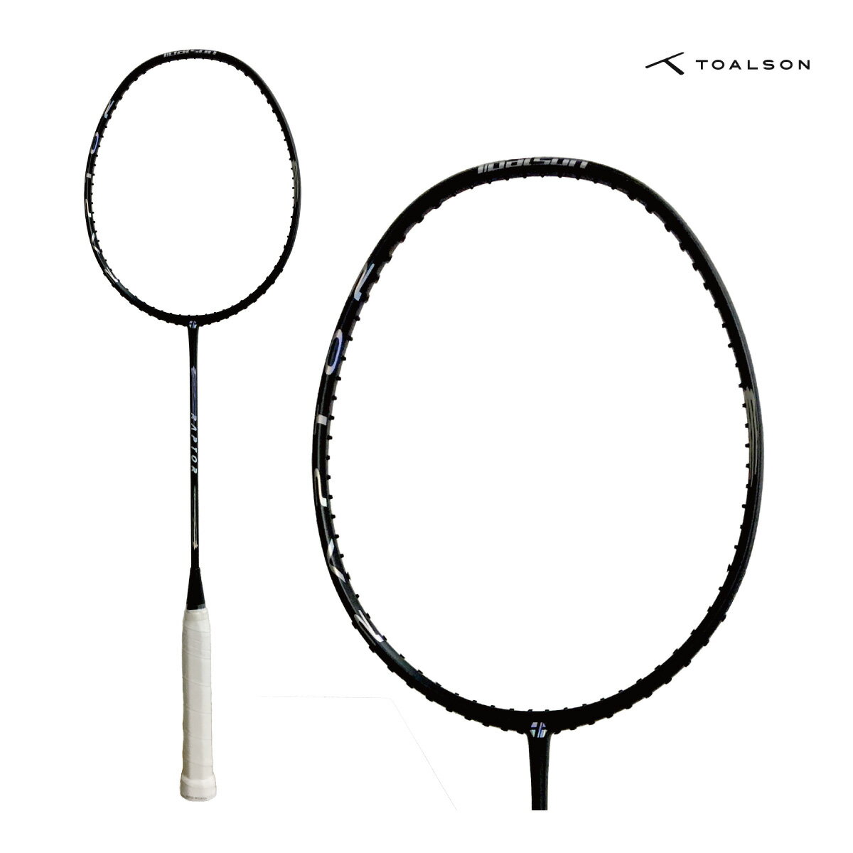 【マラソン限定!最大1500円OFFクーポン】Toalson ラプター 1DR82802 2025SS シルバー バドラケ バドミントン バドミントンラケット ...