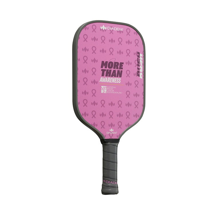 アクトス楽天市場店のDIADEM Rush ピックルボールパドル PINK TPA006 ダイアデム PICKLEBALL PADDLE ラッシュ ラケット ピンク｜アングル2
